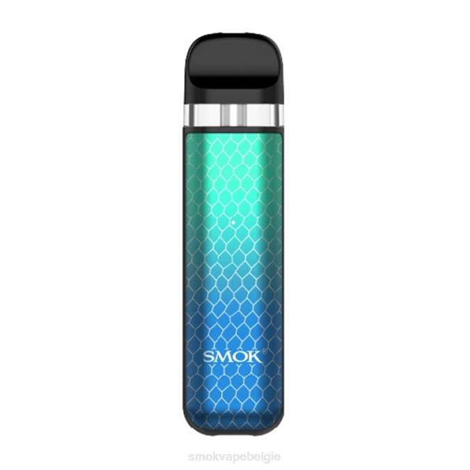 SMOK NOVO 2x bouwpakket groenblauwe cobra | T6B861 SMOK Vape Belgie