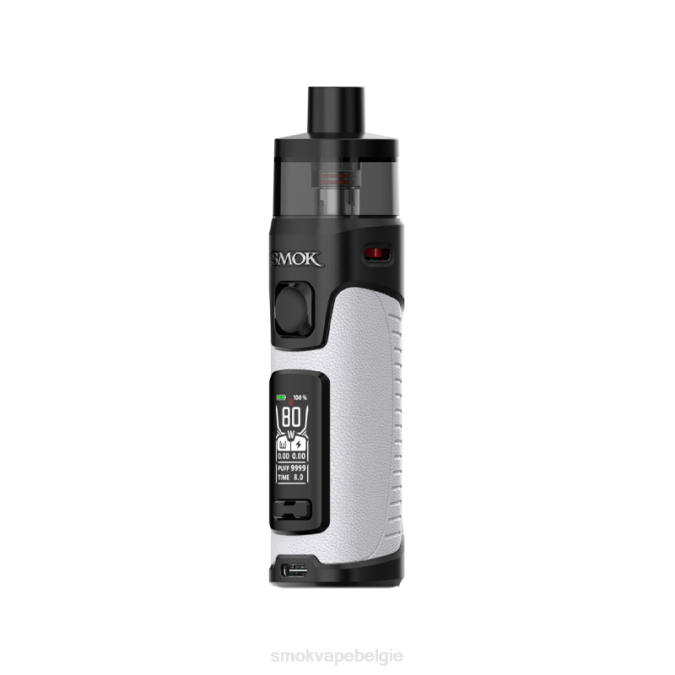 SMOK RPM 5 uitrusting beige wit leer | T6B899 SMOK Vape Belgie