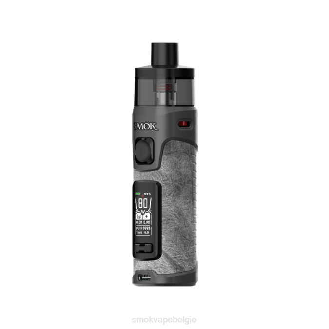 SMOK RPM 5 uitrusting grijs leer | T6B897 SMOK Vape Belgie