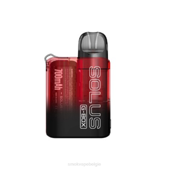 SMOK SOLUS g-box-kit rood | T6B823 SMOK Vape Belgie