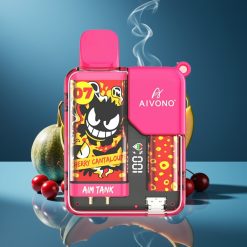 Aivono AIM-TANK 9500 Puffs 18ml Kers Cantaloupe 650mAh LCD