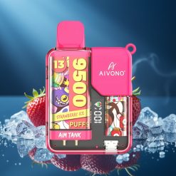 Aivono AIM-TANK 9500 Puffs Strawberry Ice 18ml LCD Display