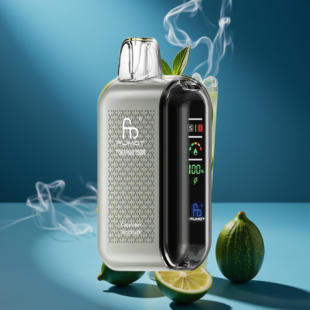Fumot Tornado Dual Mesh Coil Komkommer Lemonade 20000 Puffs