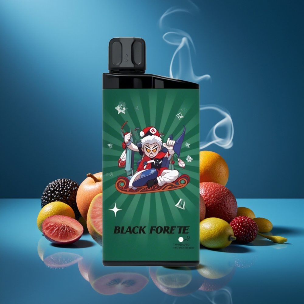 IGET Bar 3500 Puffs Zwarte Bos Disposable Vape met 1400 mAh Batterij