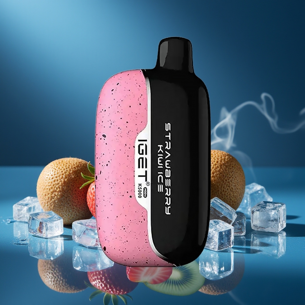 IGET Moon K5000 Puffs 81.5g Aardbei Kiwi IJs Disposable Vape