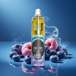 RandM Fumot Tornado 7000 Puffs Disposable Vape Blauwe Bubblegum met Mesh Coil en Type-C Poort