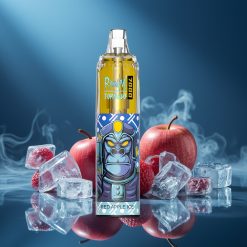 RandM Fumot Tornado 7000 Puffs Rode Appel IJs Mesh Coil Type-C